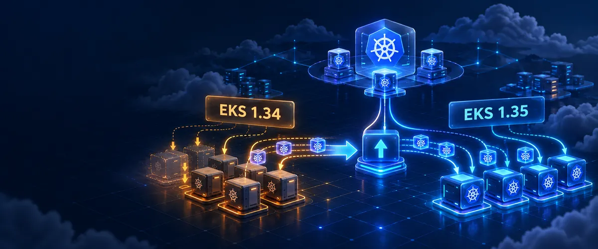 Terraform + Karpenter：EKS 1.34 升級到 1.35 的完整流程